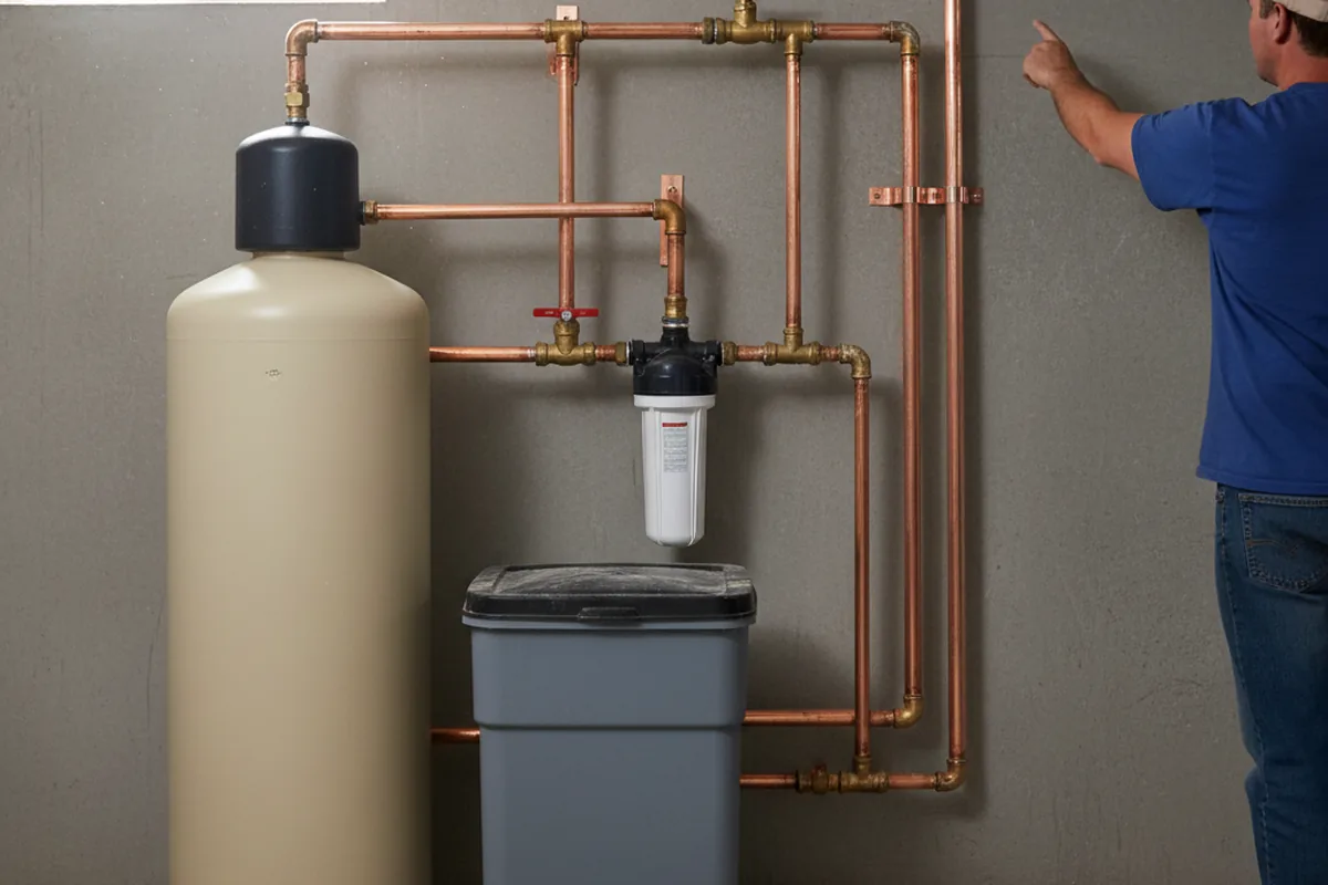 Whole-house water treatment system installed in Boswell